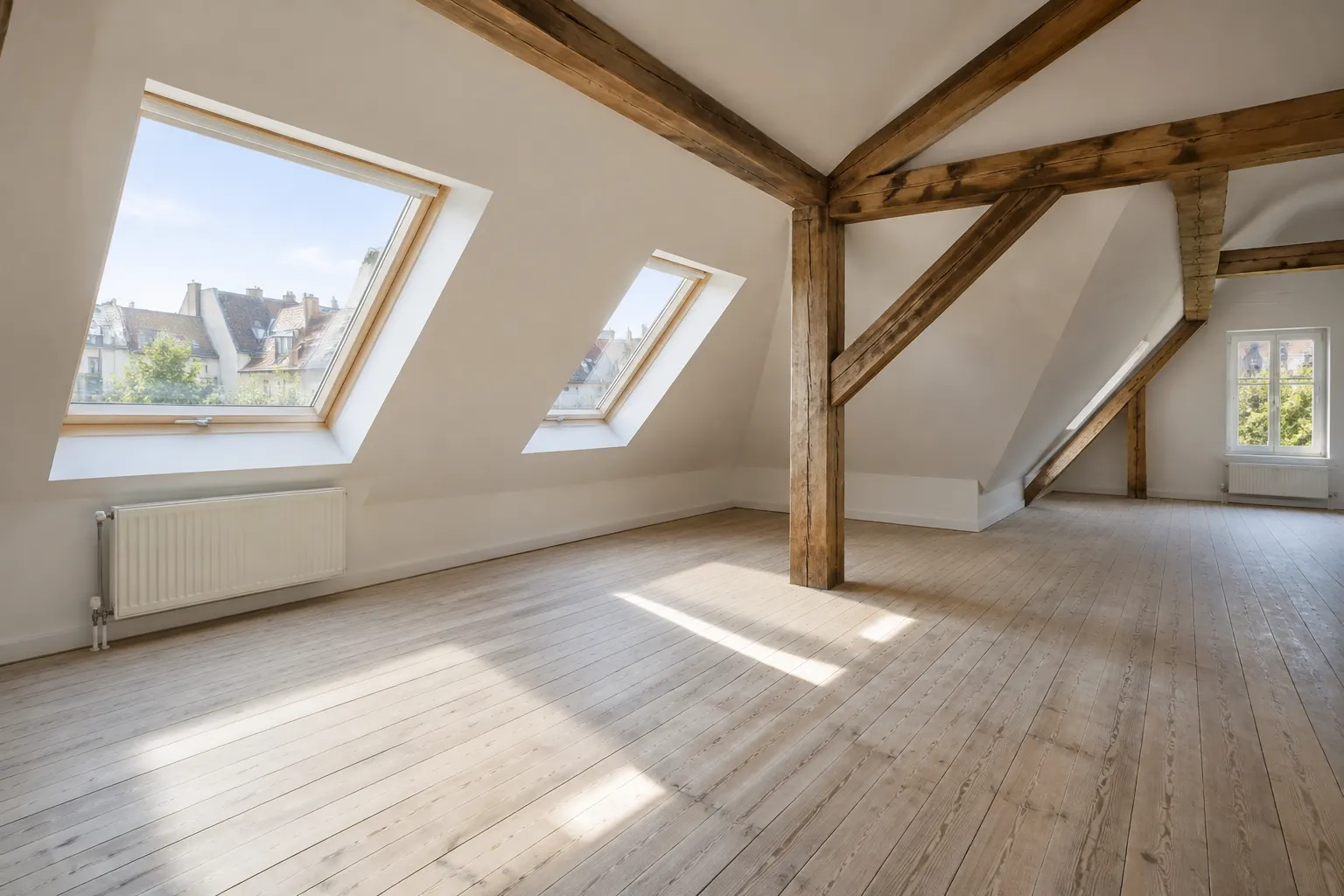 Wohnfläche vor dem Verkauf prüfen: Dachschrägen, Terrasse und alte Unterlagen