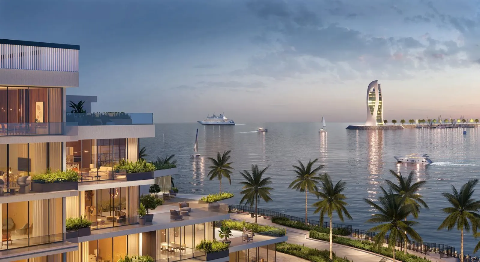 Einzigartiges Neubauprojekt in Qatar mit direkten Blick auf das Meer! – Bild 2
