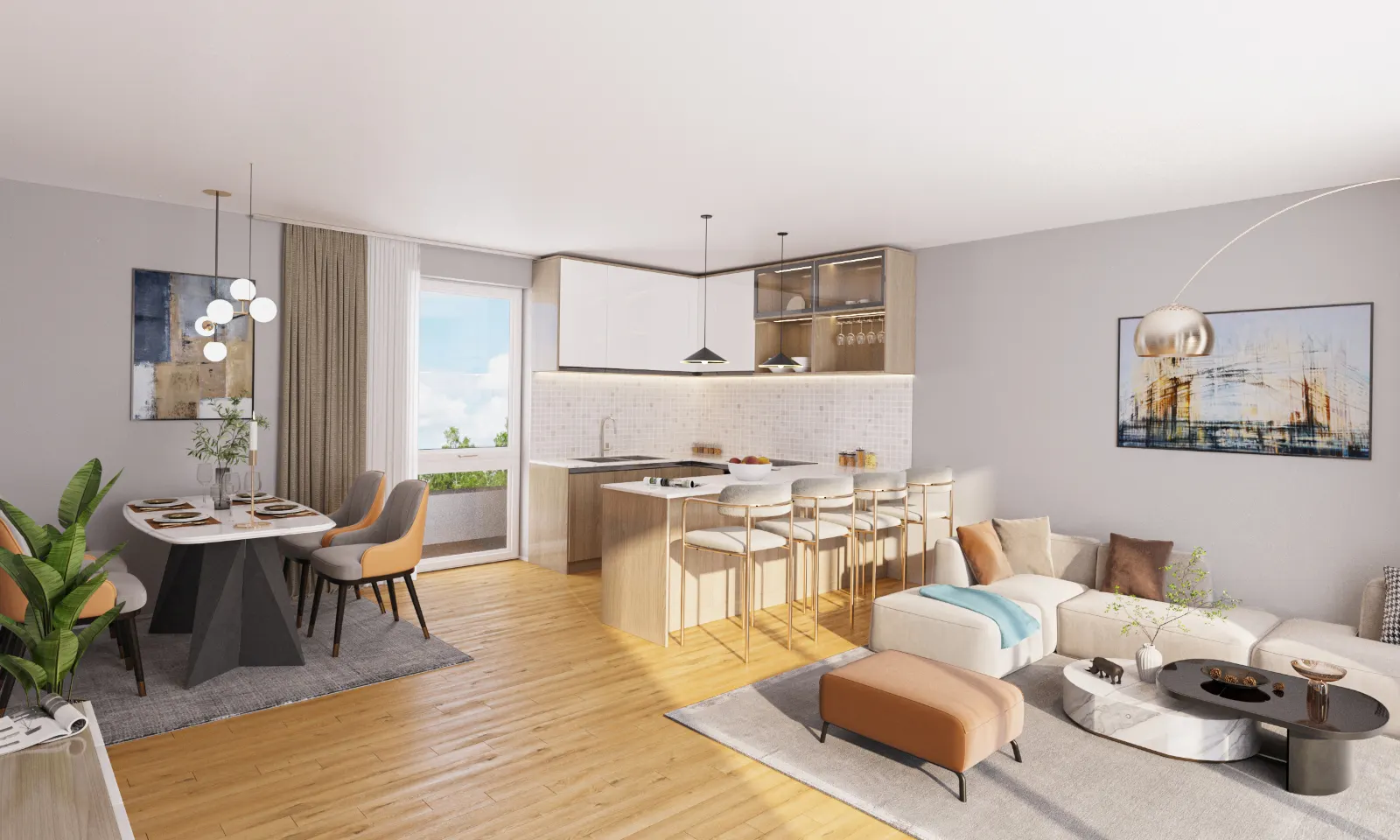 5-Zimmerwohnung in der Nähe von Dresden