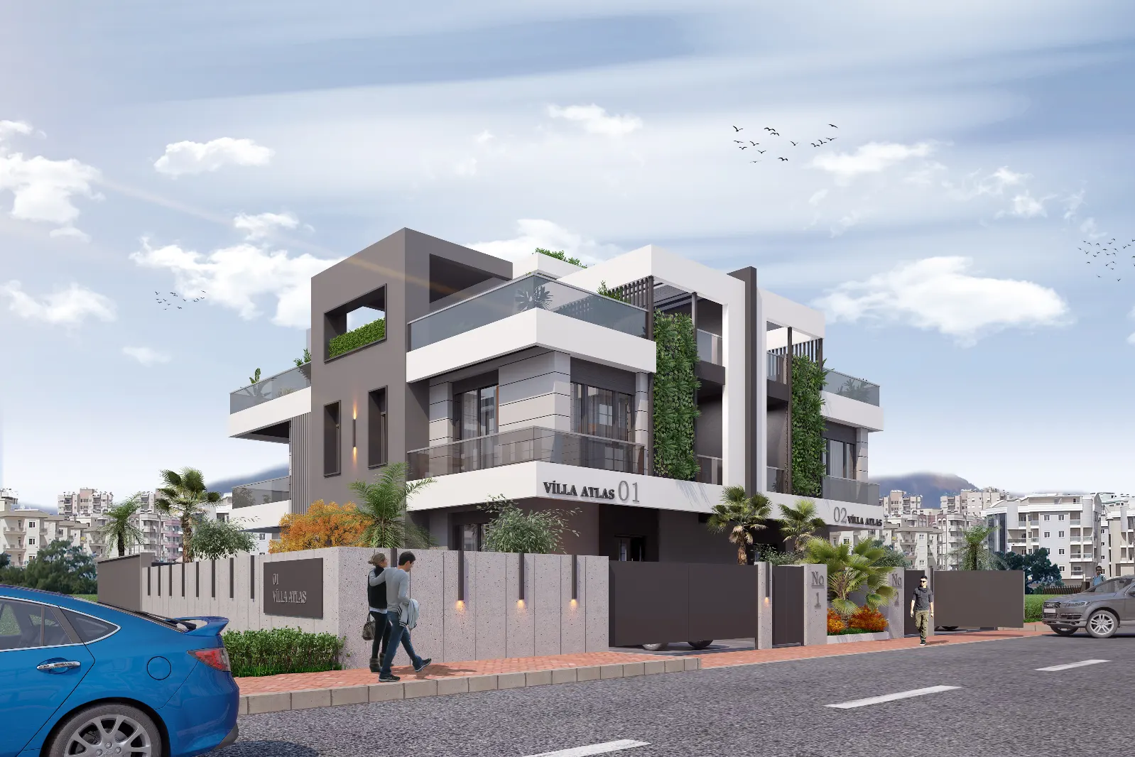 Neubauprojekt! Exklusive Villen in der Nähe von Antalya!