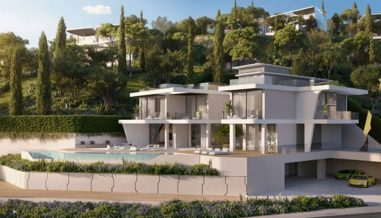Costa del Sol! 6-Bett-Zimmer in einer exklusive Luxusvilla!