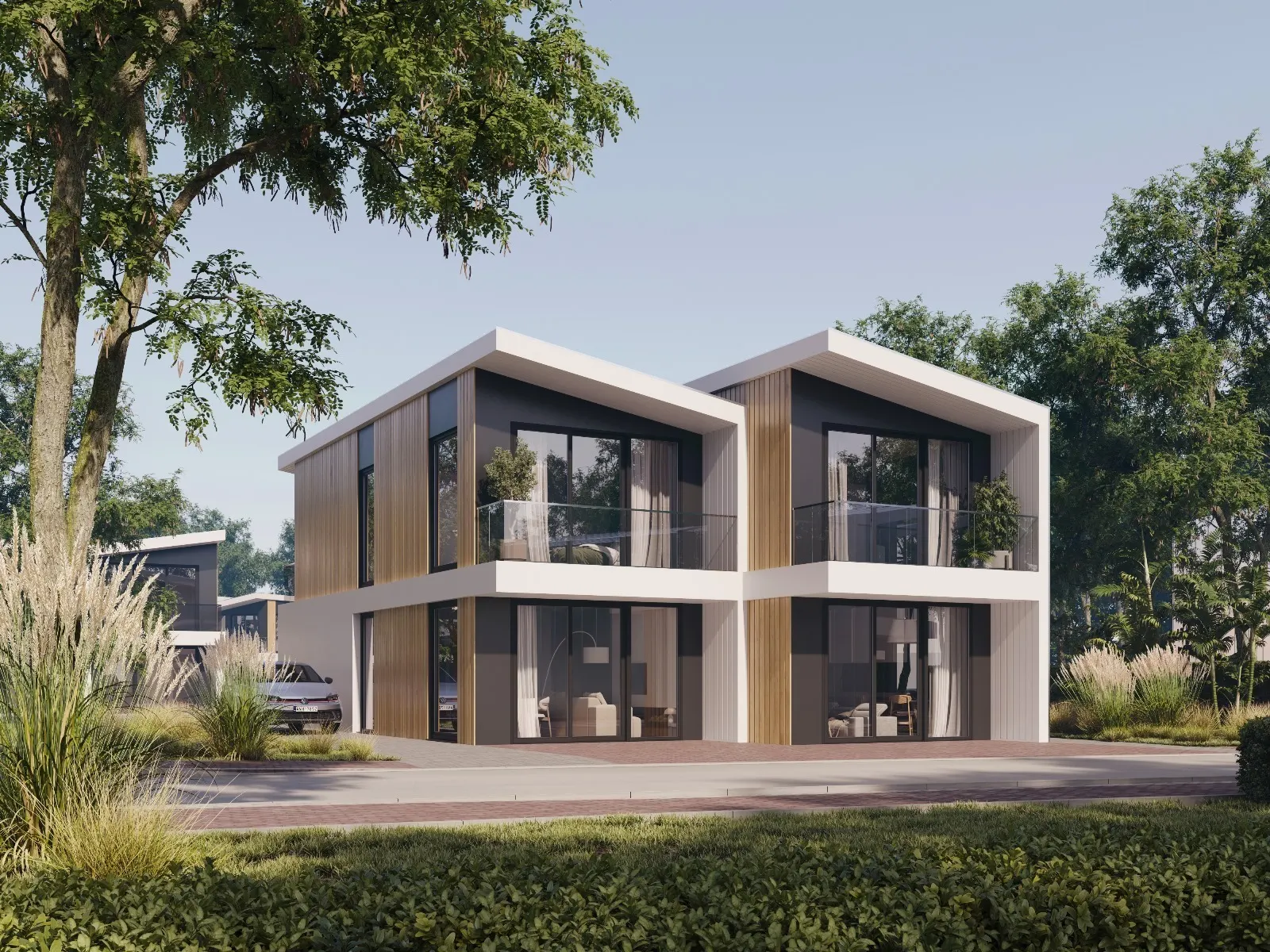 Neubauprojekt von Ferienwohnungen am Concordiasee