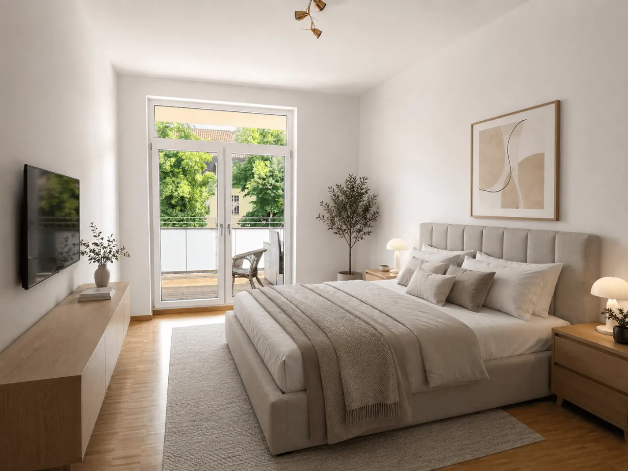 Neubau! Bezugsfrei & sonnig: Moderne 2-Zimmer-Wohnung mit großzügigem Balkon