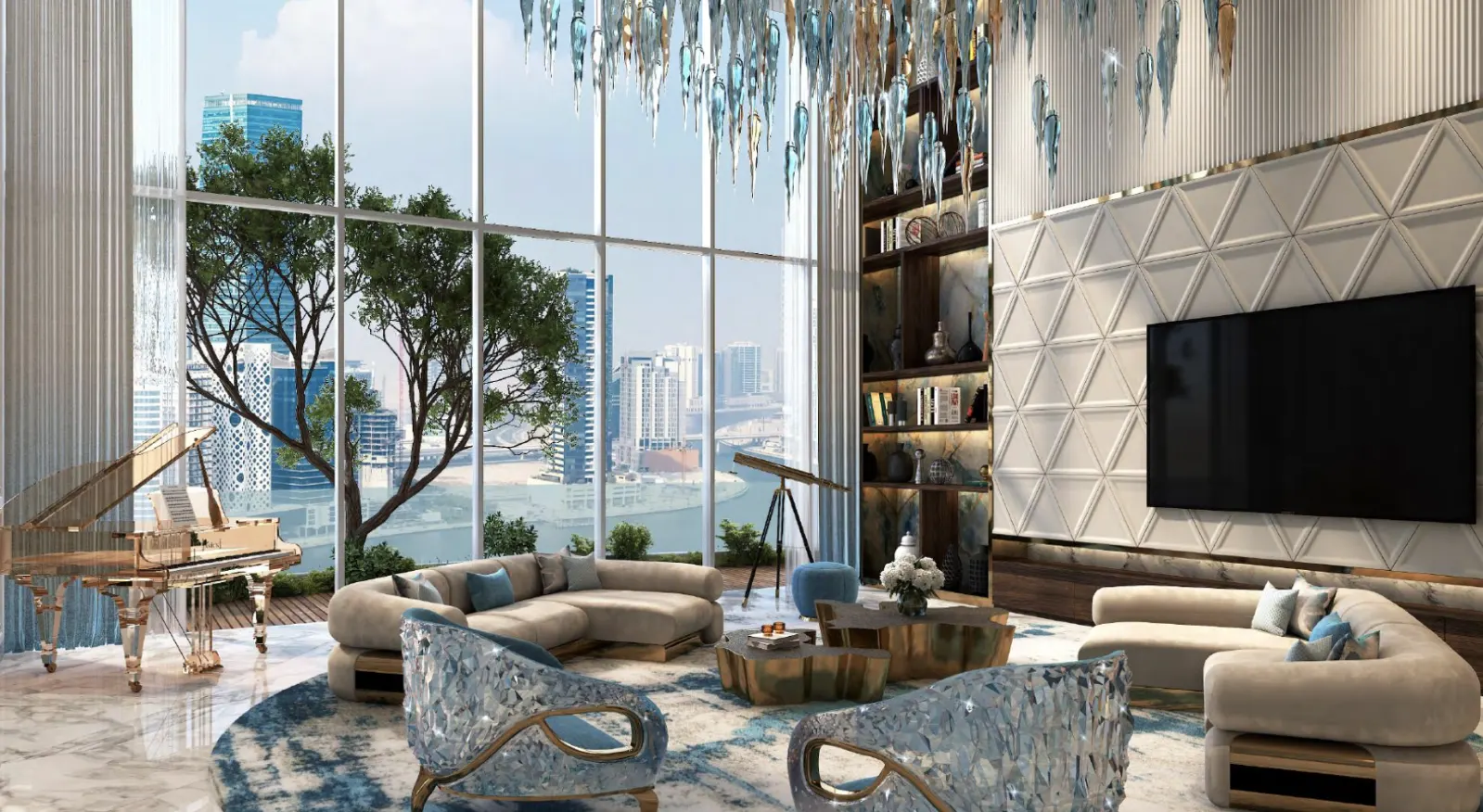 Chic Tower hochwertige & luxuriöse Neubauwohnungen mit 1-2 Schlafzimmern in Dubai – Bild 2
