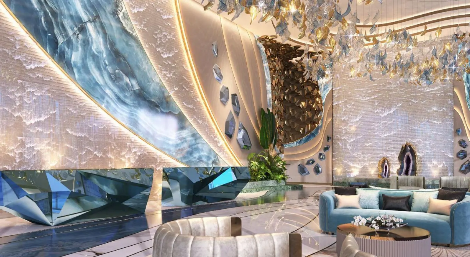 Chic Tower hochwertige & luxuriöse Neubauwohnungen mit 1-2 Schlafzimmern in Dubai – Bild 4